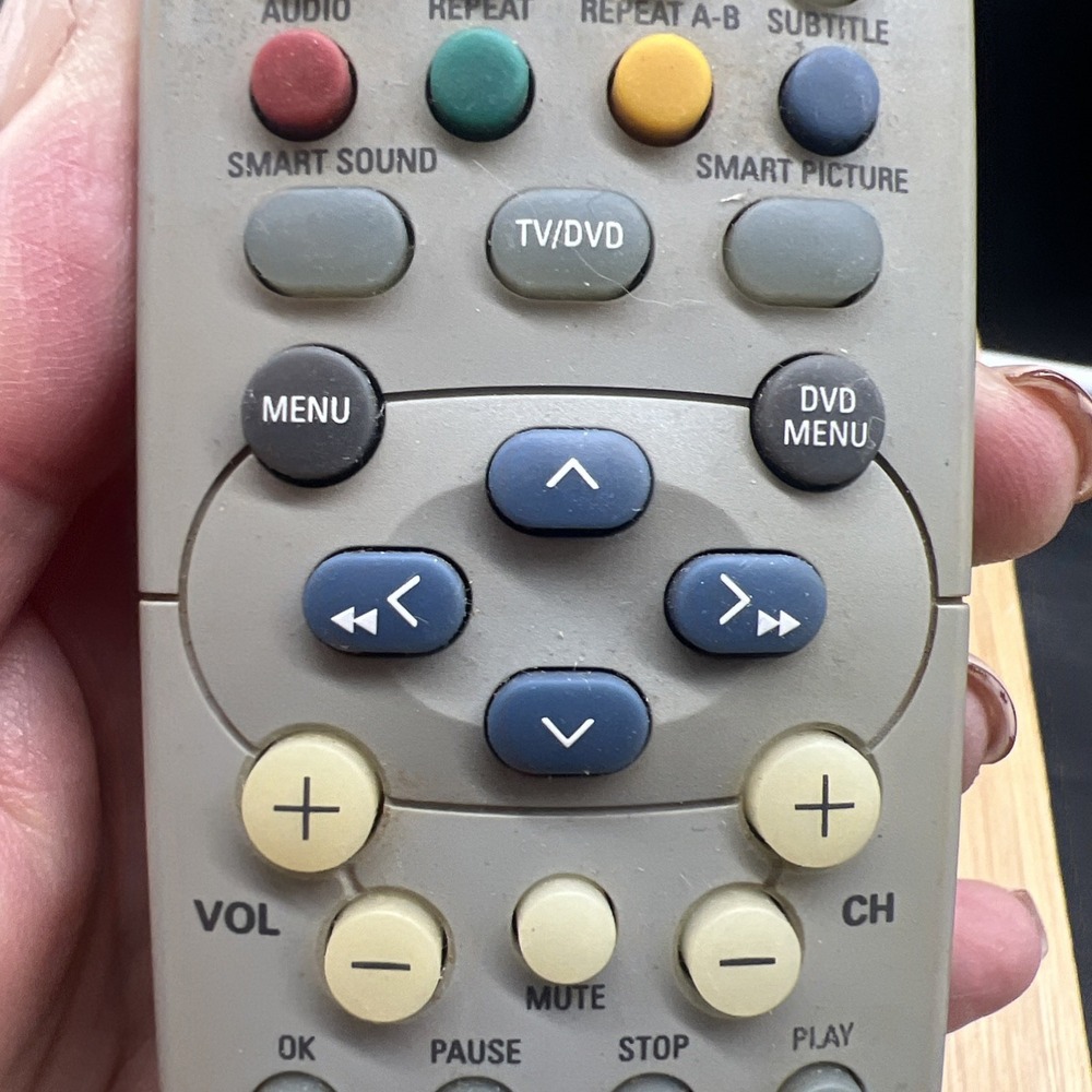 Phillips Remote Control #RC 19042007/01 *untested - Picture 3 of 6